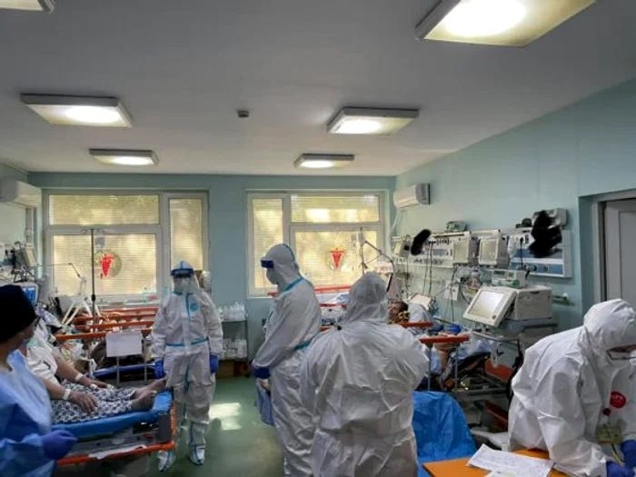 Spitalul Clinic de Urgență Sf. Pantelimon București. FOTO Facebook