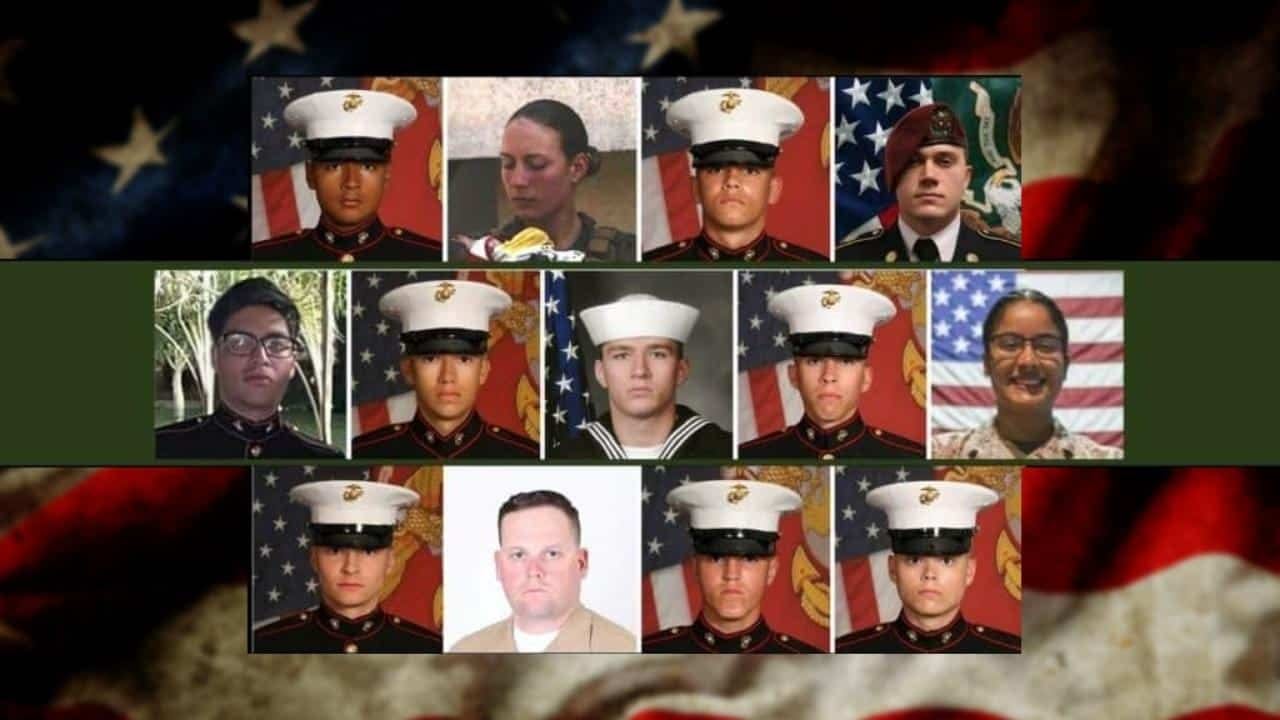 Never Forget The 13 Servicemembers Who Died In Kabul, Afghanistan, One ...