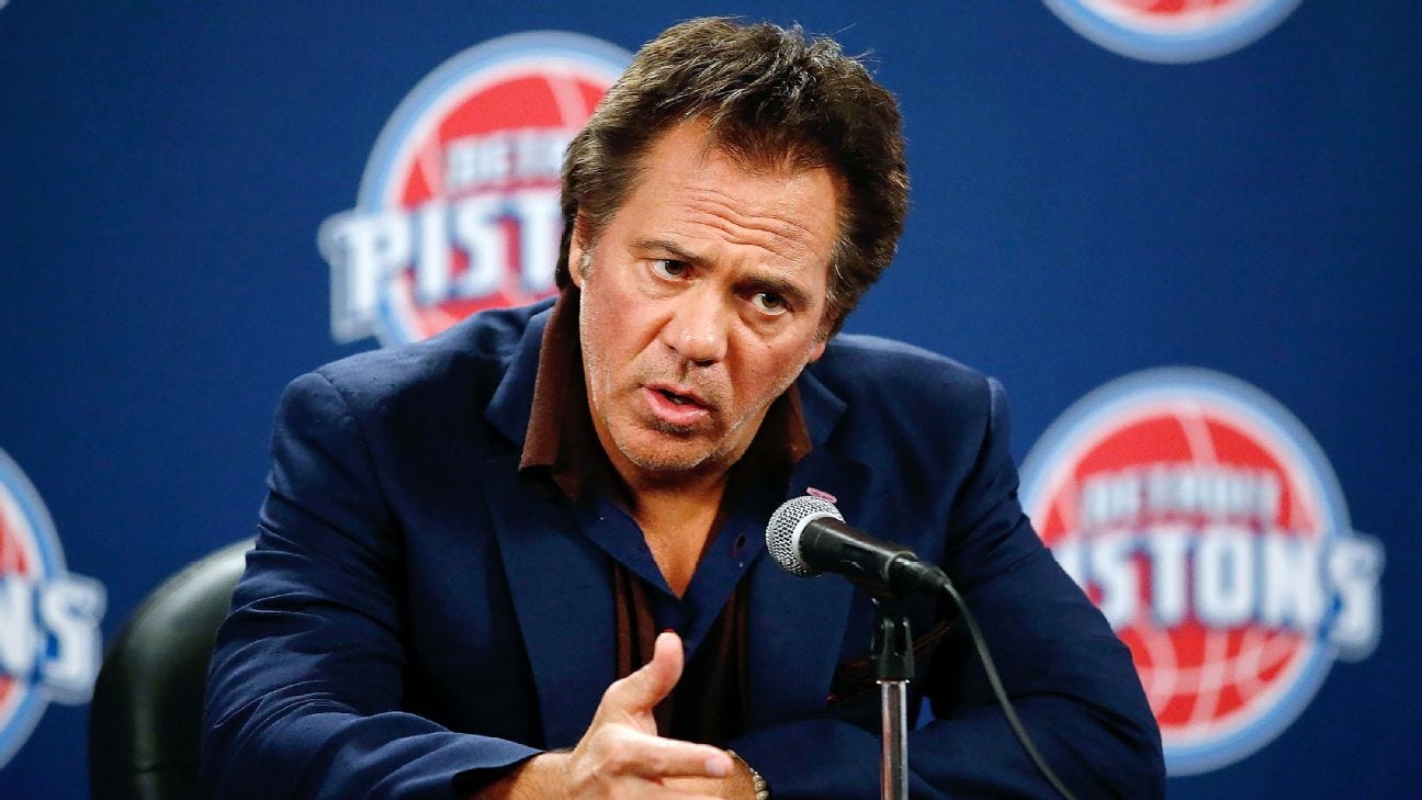 As nonprofit group pushes for him to sell team, Detroit Pistons owner Tom  Gores says he's committed to changing system, but needs time - ESPN