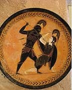 File:Achilles killing the Amazon Queen Penthesilea.jpg