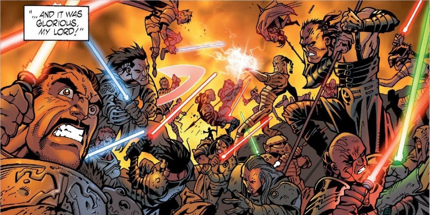 Star Wars' Entire Saga Was Set Up by a Video Game Prequel Comic