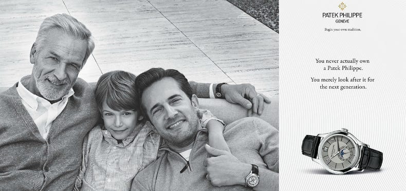 The poetic nature of Patek Philippe's positioning | beastoftraal.com