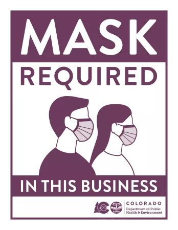 Mask Required in this Business printable sign