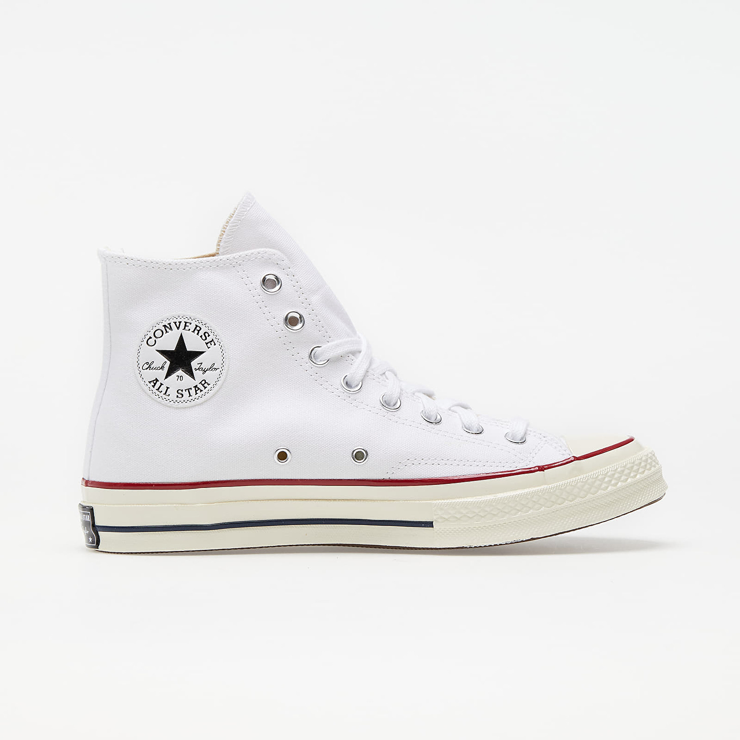 Men's shoes Converse Chuck Taylor All Star 70 Hi White/ Garnet/ Egret |  Footshop