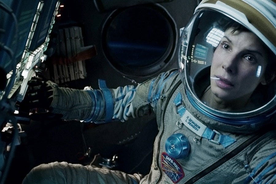 Sandra Bullock in Gravity