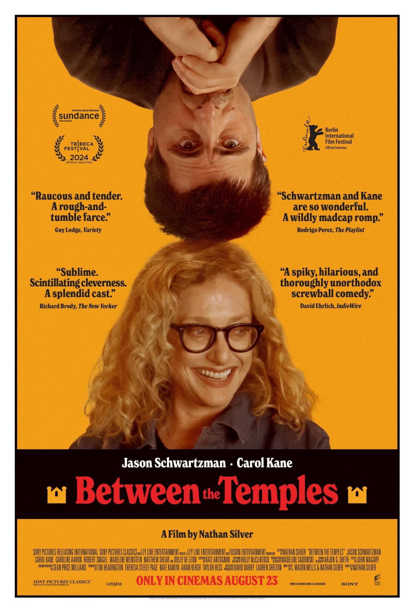 Between The Temples | Sony Pictures United Kingdom