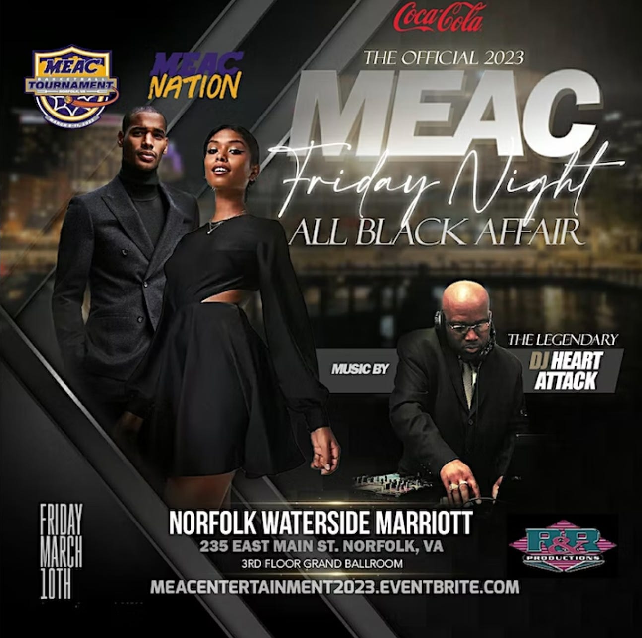 MEAC event tournament flyer