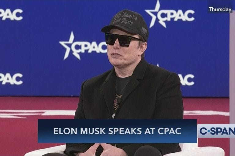 Elon Musk Interview at CPAC