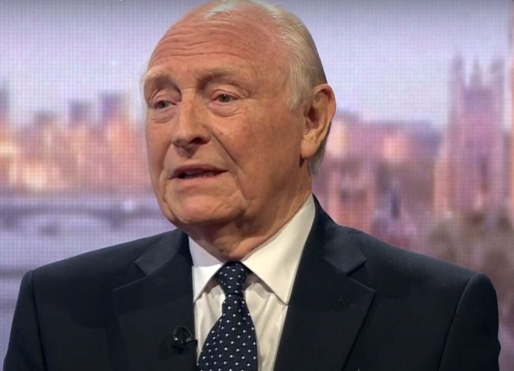 Lord Kinnock. Picture: BBC/Youtube