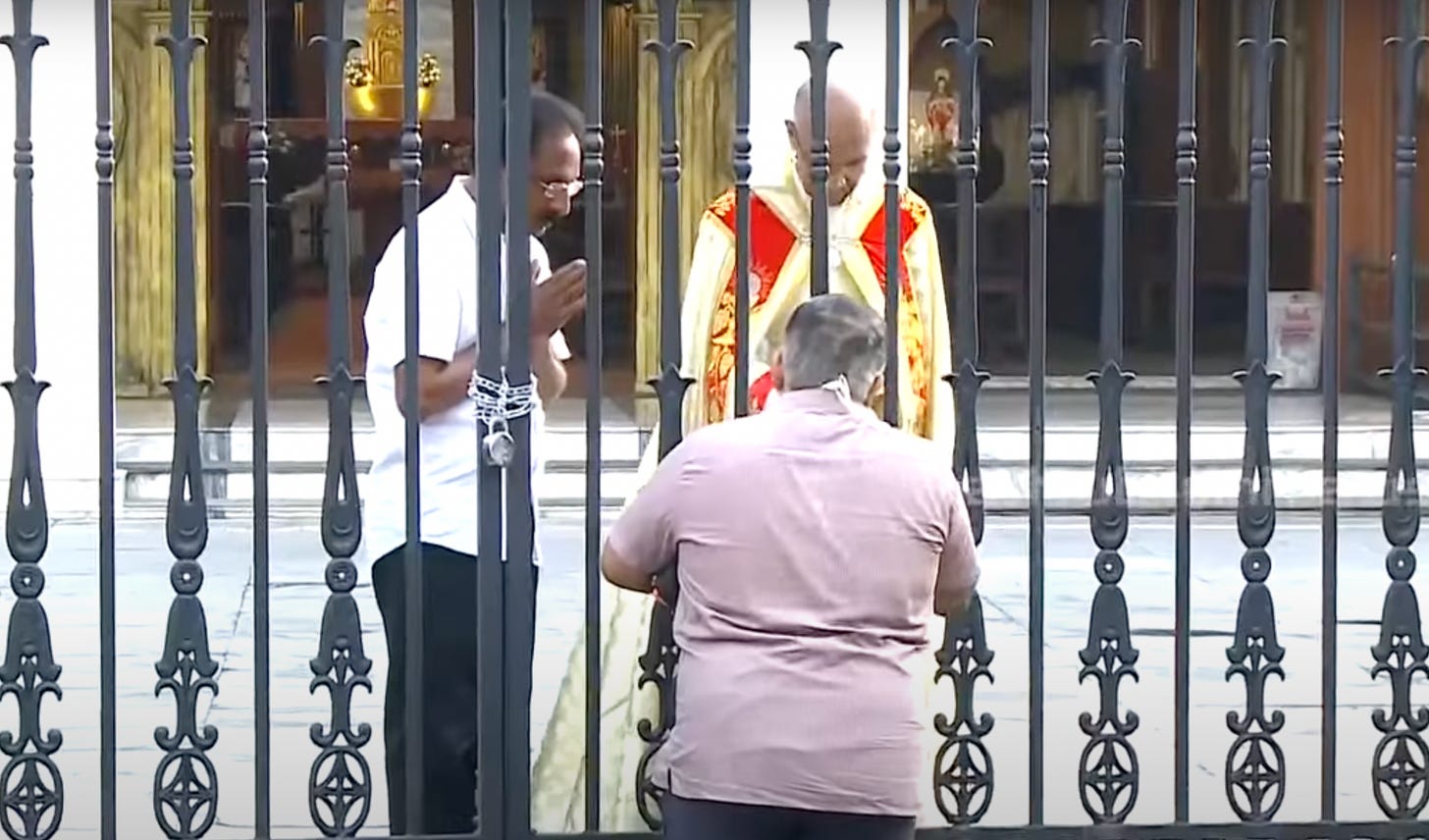 Indian archbishop blocked from entering cathedral amid liturgy dispute