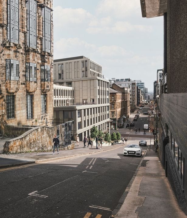 Vita Group's plans for the former O2 ABC site on Sauchiehall Street include student beds and a public foodhall.