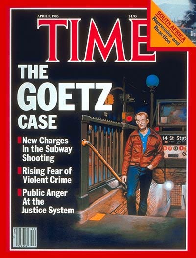How George Zimmerman is Different from '80s Subway Vigilante Bernhard ...