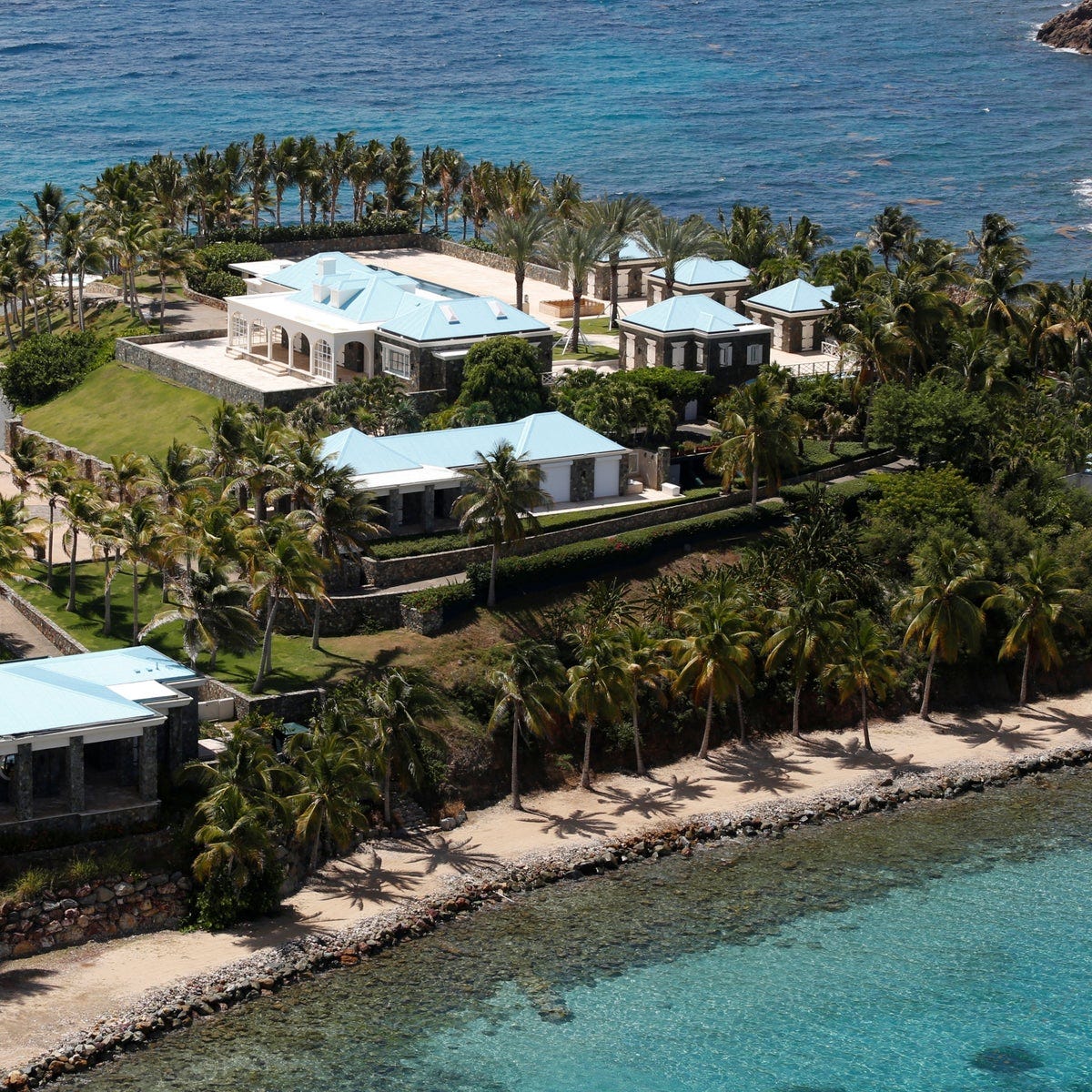 Jeffrey Epstein's $125million Caribbean islands put up for sale | Evening  Standard