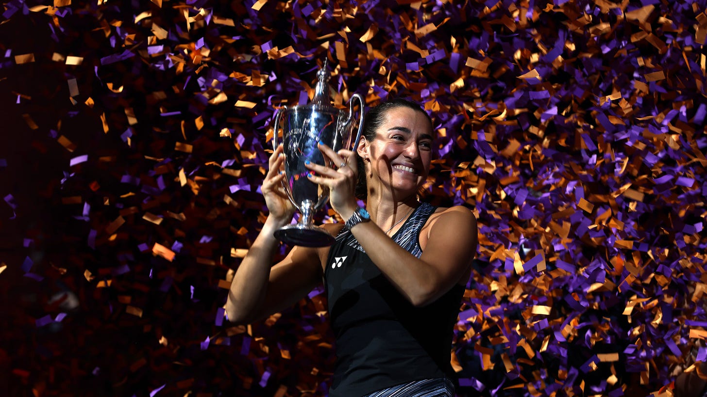 A Surprising WTA Finals Victory Mirrors the Year in Women's Tennis - The  New York Times