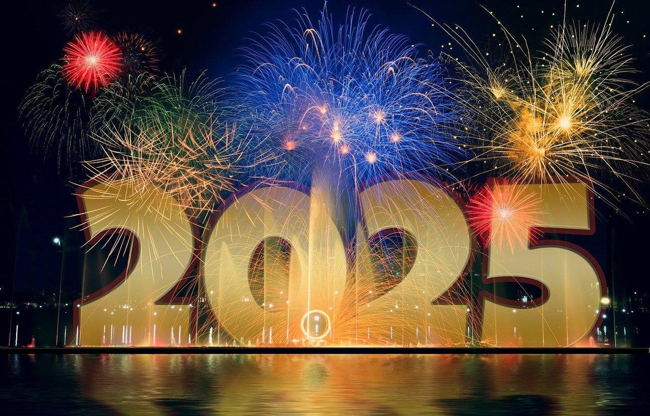 Ein Bild, das Feuerwerk, neues Jahr, Silvester, Neujahr enthält.

Automatisch generierte Beschreibung