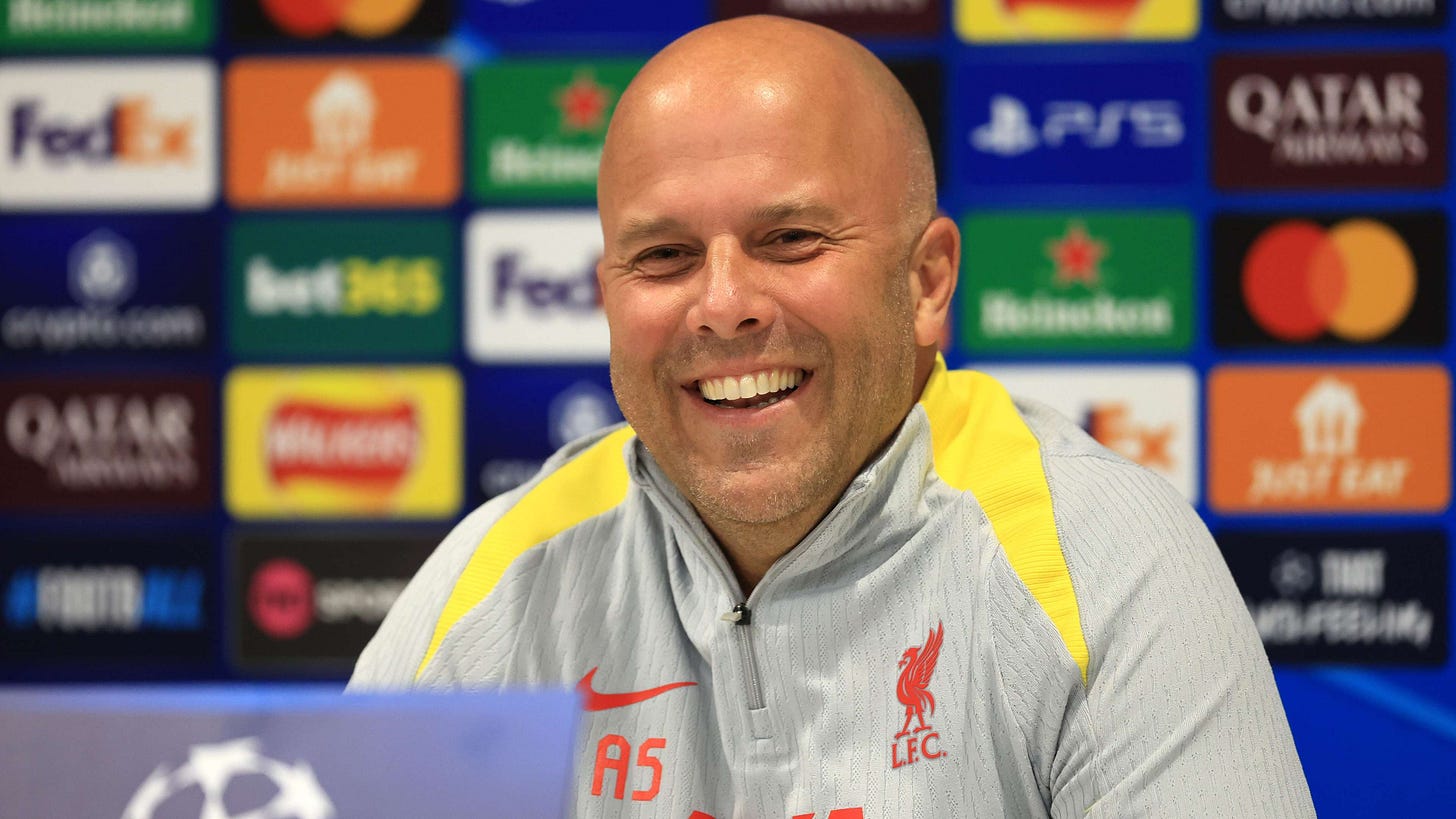 WATCH: Arne Slot laughs at terribly cringe Christmas joke as Liverpool boss  sees funny side before Champions League showdown with Real Madrid |  Goal.com UK