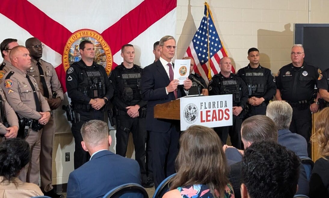 State officials discuss how FHP officers are now making immigration arrests  - The Bradenton Times