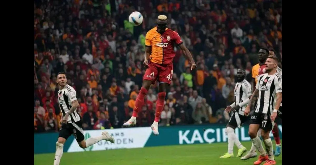 Osimhen's Header Seals Historic Win for Galatasaray Over Besiktas -  Football In Nigeria