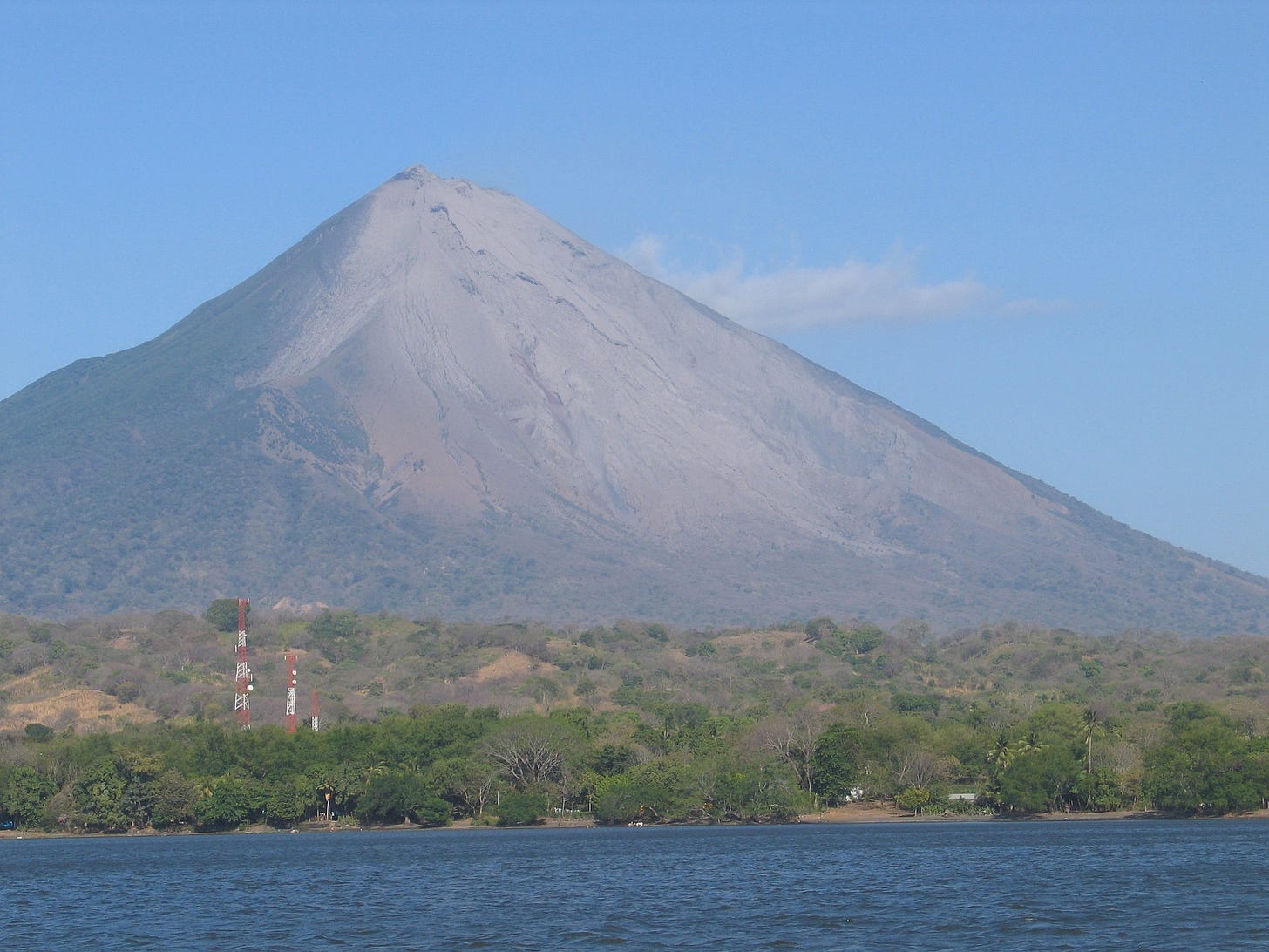 Conception volcano in Nicaragua
