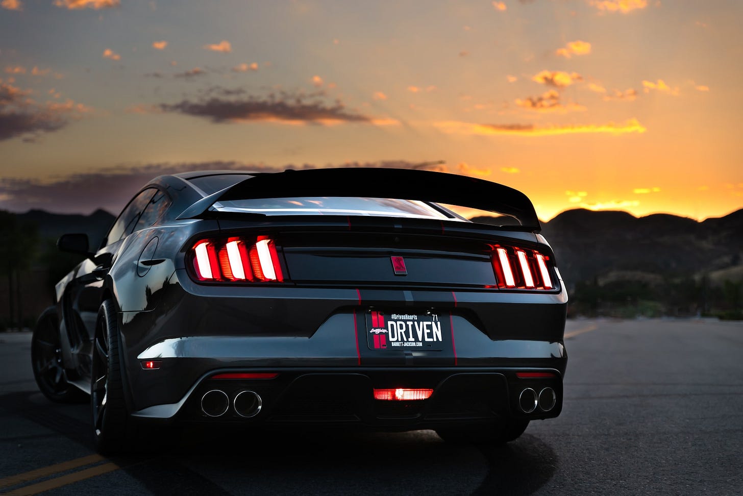 Shelby GT350 + Sunset 