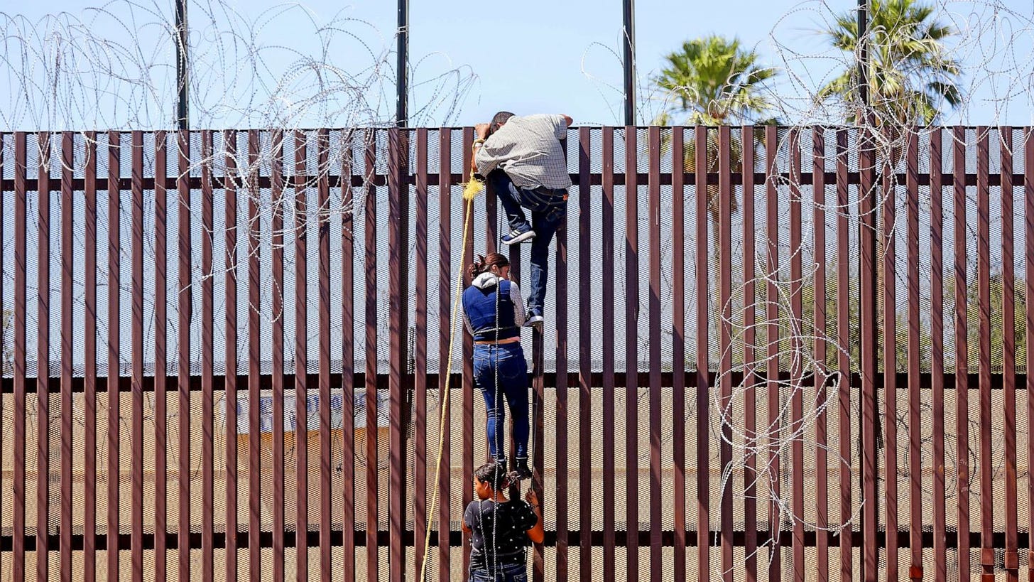 Why Biden claims he has no choice but to build more of Trump's border wall  - ABC News