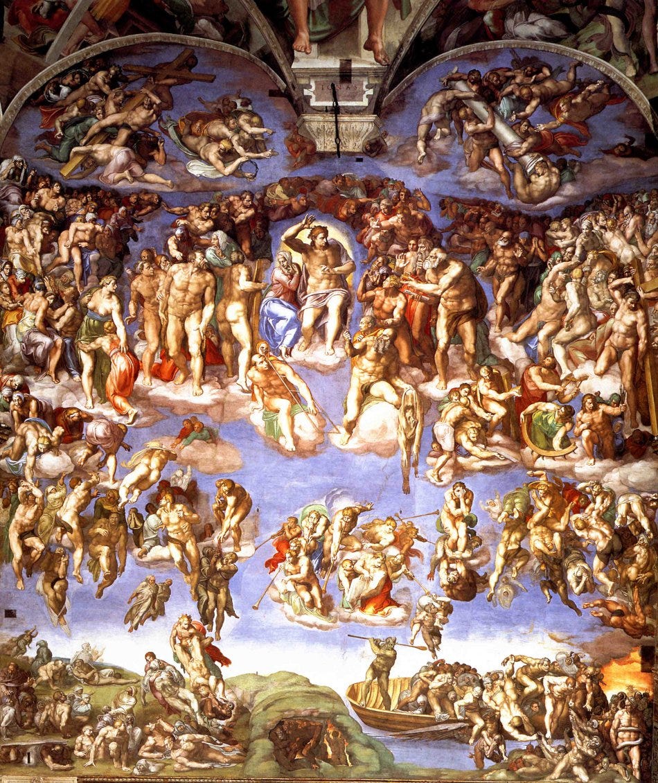 Last Judgement, Michelangelo's Sistine masterpiece