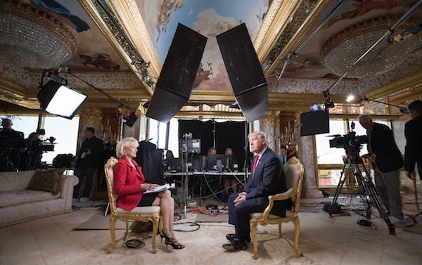 donald trump 60 minutes interview