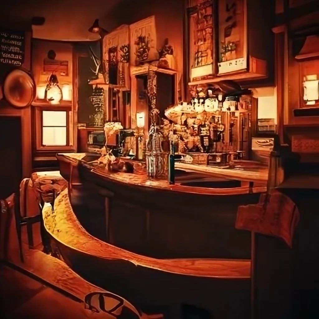 small town bar