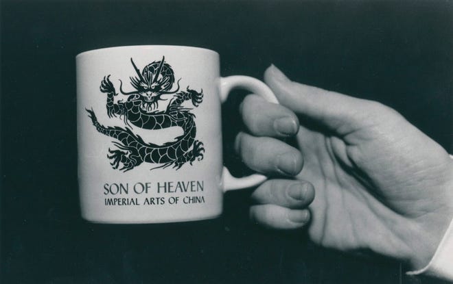 A commemorative coffee mug cost $5.95. [Fred Squillante/Dispatch]