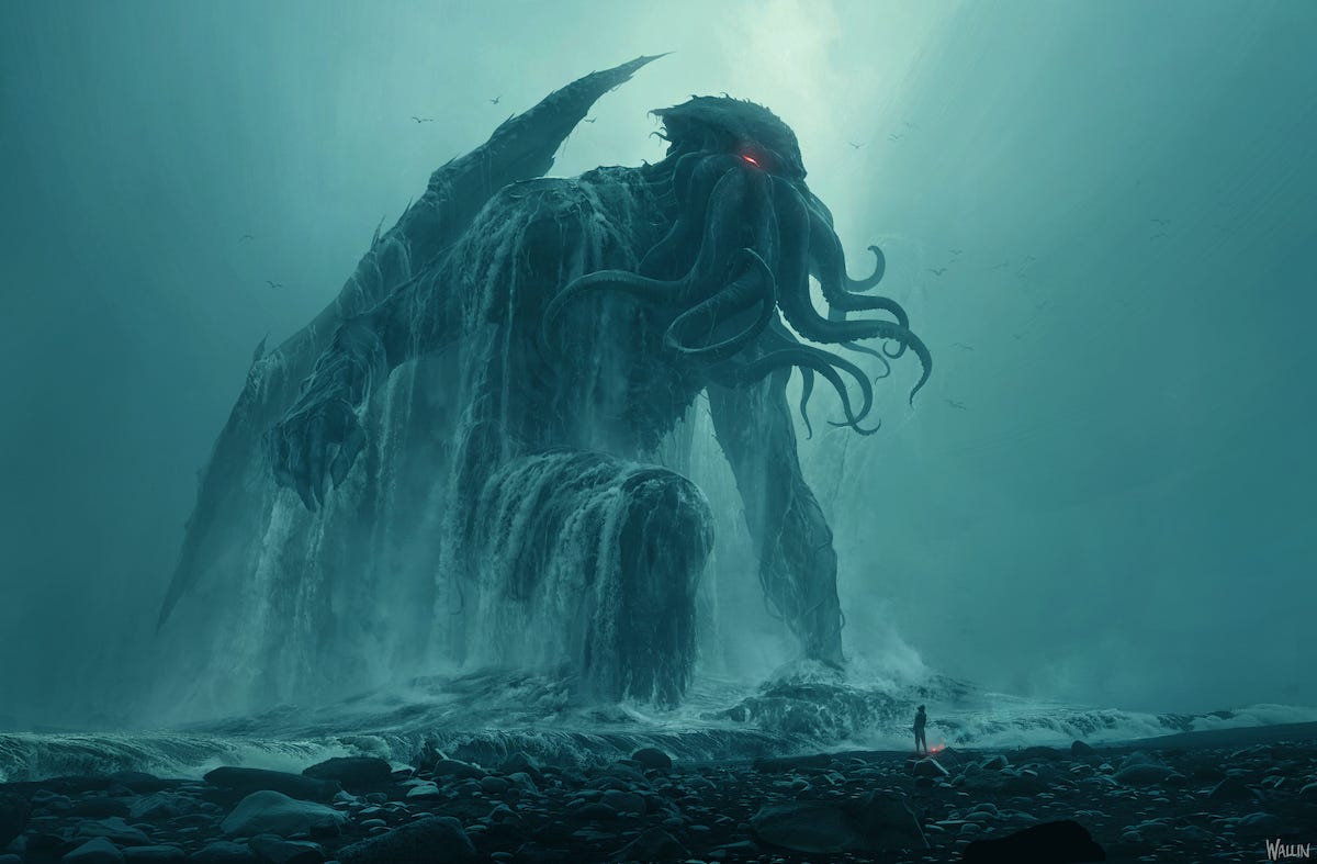 The Best Cthulhu Art from the Lovecraft Mythos » Mega Pencil