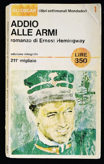 File:Ernest Hemingway - Addio alle armi (A Farewell to Arms) - Oscar Mondadori 27 aprile 1965.jpg