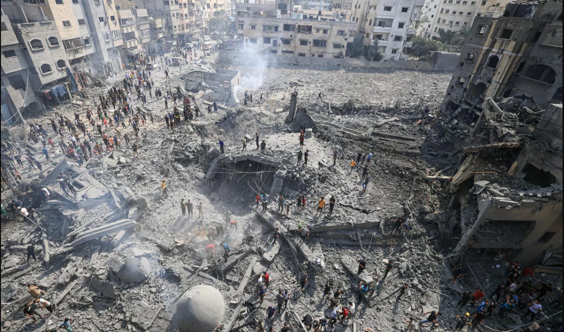Israel commits widespread war crimes in Gaza, humanitarian catastrophe is imminent