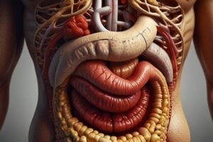 human digestive system illustration