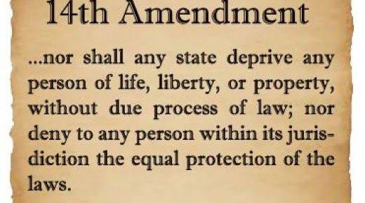 Fourteenth Amendment Ratified on July 28, 1868 - History