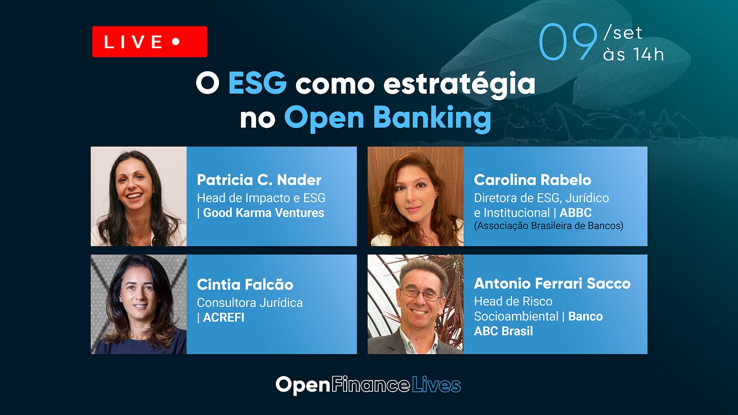 ESG como estratégia no Open Banking