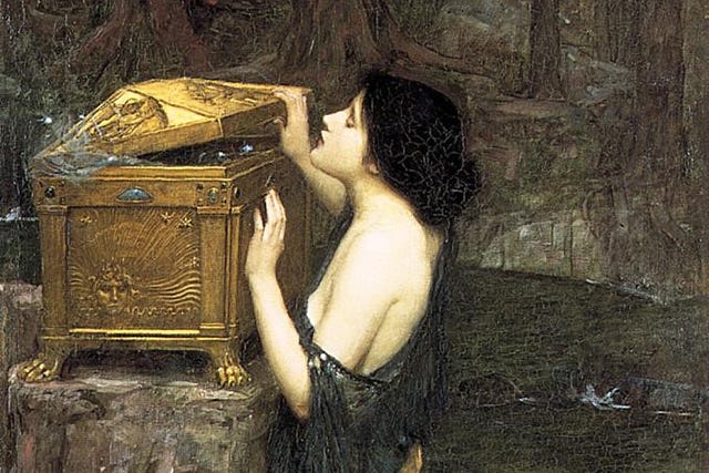 What was stored in the Pandora's box? | Earth Chronicles News