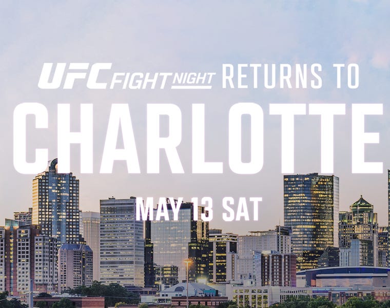 UFC Charlotte Fighter Purses, Incentive Pay, Attendance & Gate