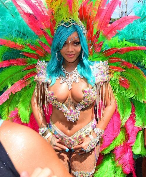 rihanna crop photoshop fail for carnival costume