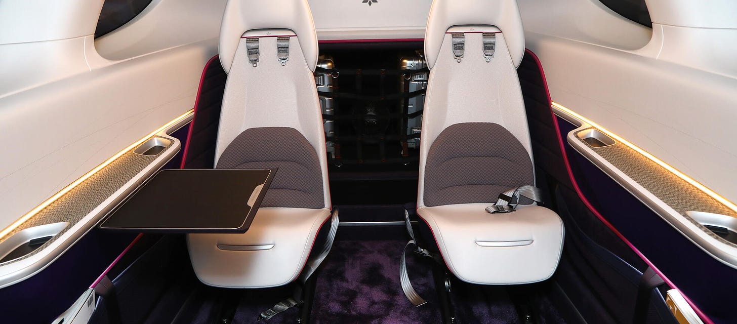 Lilium has produced the first cabin for its Pioneer Edition Lilium Jet eVTOL aircraft.