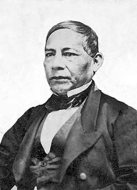 Daguerrotipo del presidente mexicano Benito Juárez.