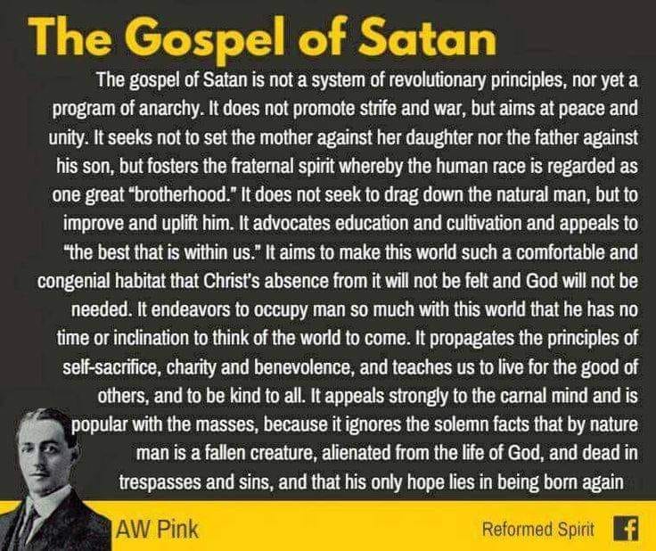 The Gospel Of Satan - By Mark Capasso - Quepasa Crusades