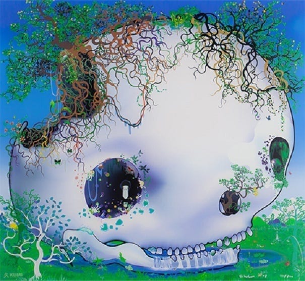 The Fountain Of The Skull by Chiho Aoshima