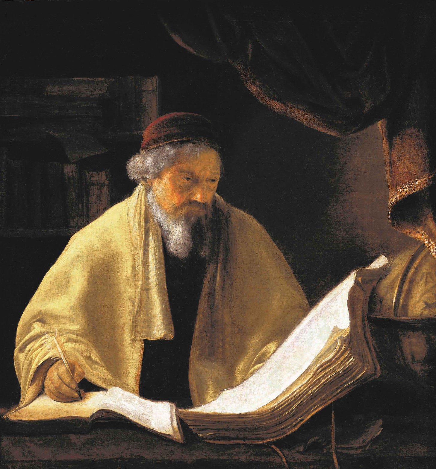 A Scholar in His Study