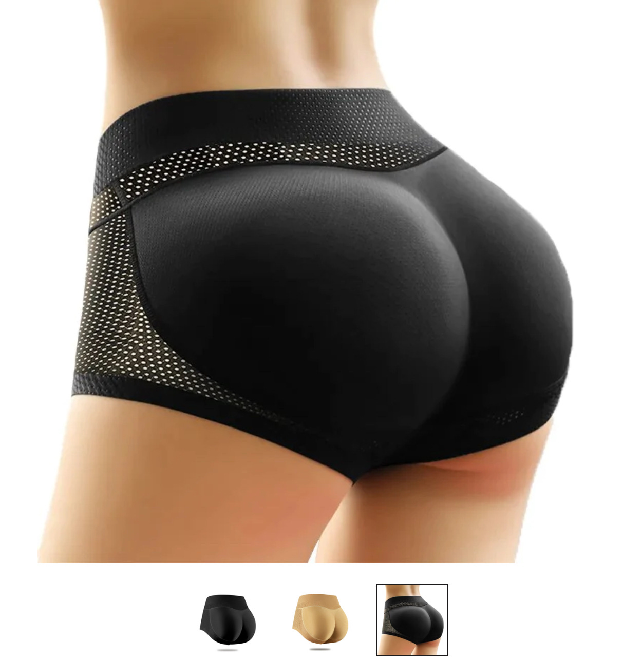 Ad for a butt shaping girdle