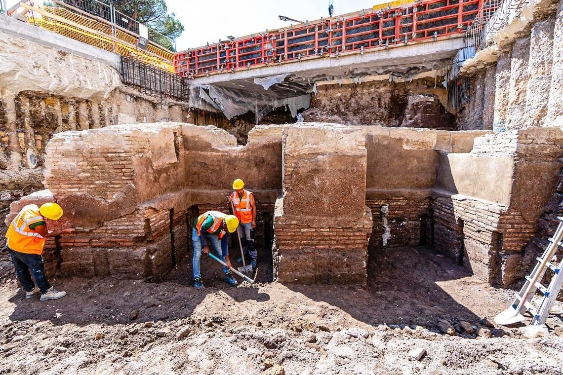 Ruins of the ancient garden belonging to Emperor Caligula unearthed in Rome  | Archaeology News Online Magazine