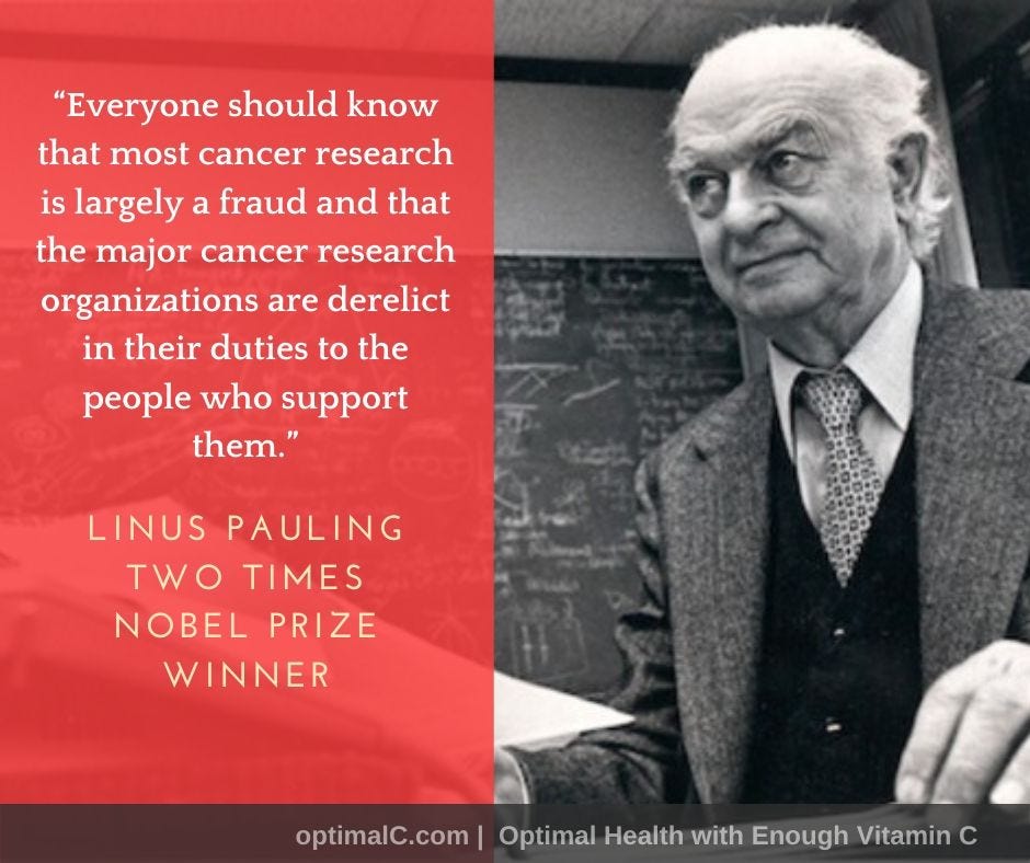 Linus Pauling Quotes that Influenced Nutrition Science
