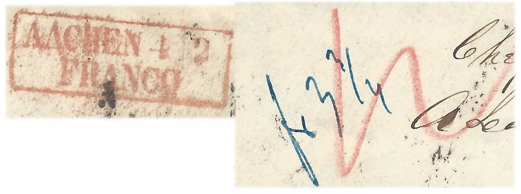 German postal markings