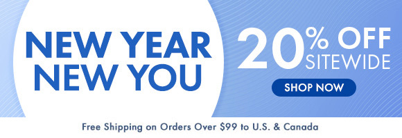 New Year, New You - 20% Off Sitewide