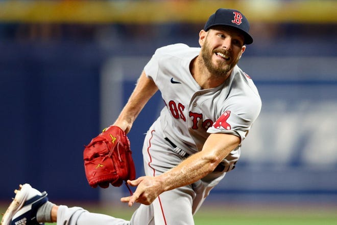 Chris Sale made only two starts this season for the Red Sox, going 0-1 with a 3.18 ERA in 5 2/3 innings.