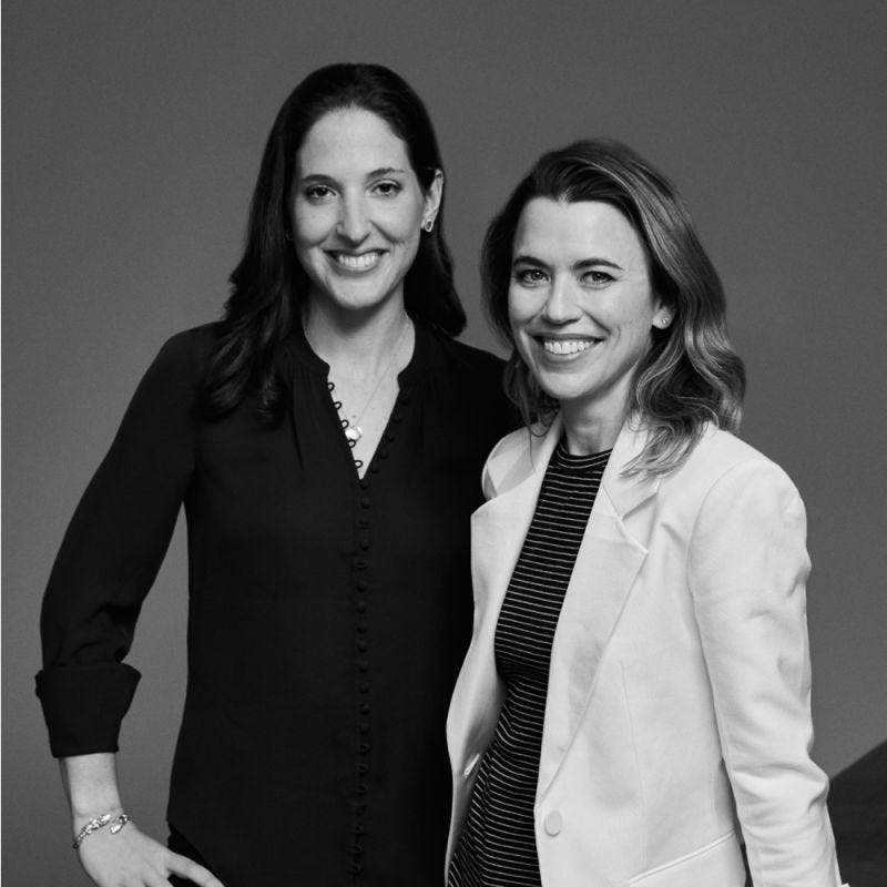 Costruct Capital Announcing Fund III: $300M for Founders Reimagining What’s Possible in Foundational Industries, European Women in VC, EWVC post. On the picture founders and managing partners, Dayna Grayson and Rachel Holt